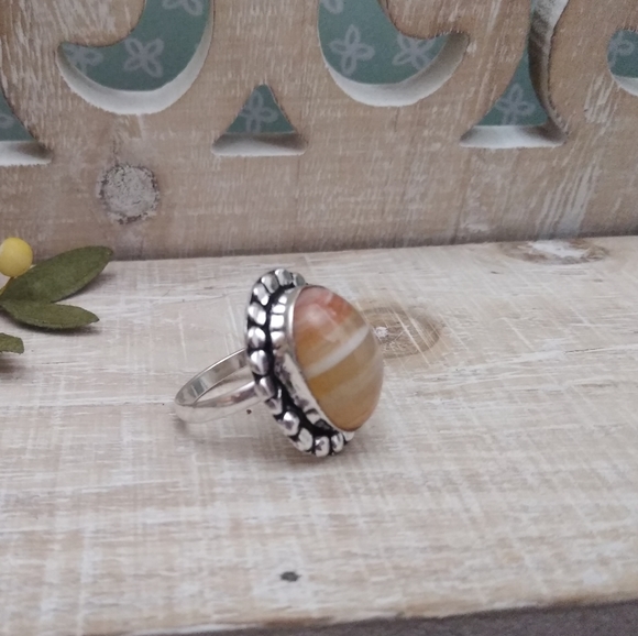 3 SET SILVER-STONE RINGS NWOT - Picture 7 of 11